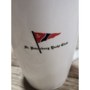 Steelite St Petersburg Yacht Club Mug Made in England 2015 Stamped Collectors